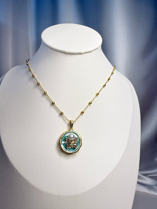Elegant Butterfly Necklace