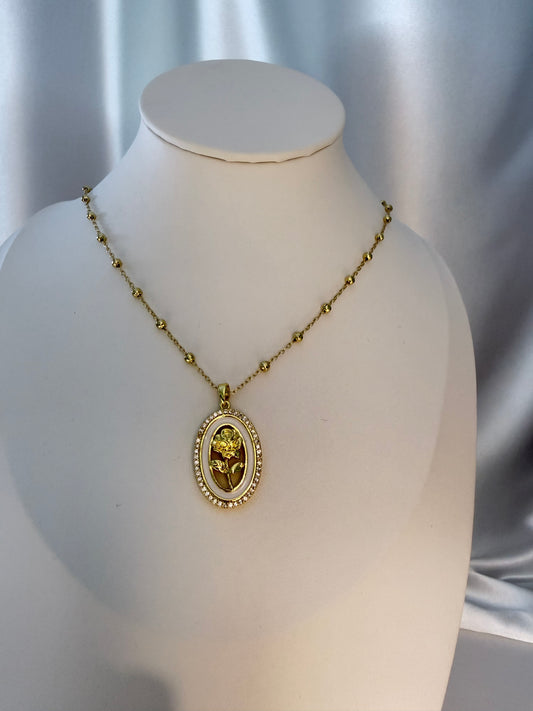 Golden Bloom Necklace