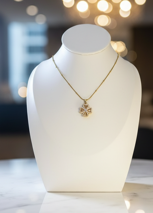 Shadow Bloom Necklace