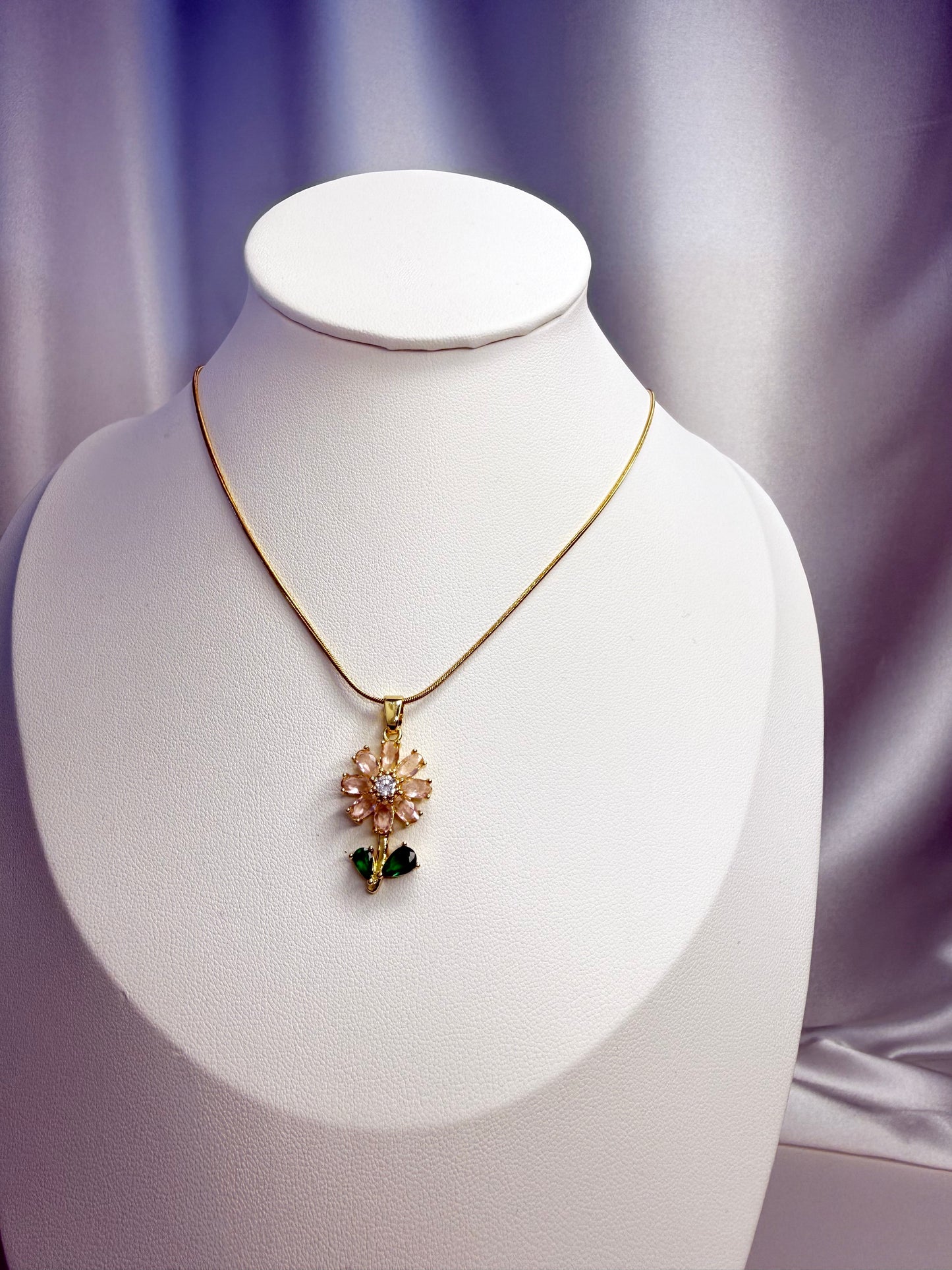 Radiant Flower Necklace
