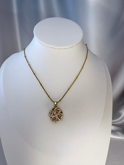 Shadow Bloom Necklace