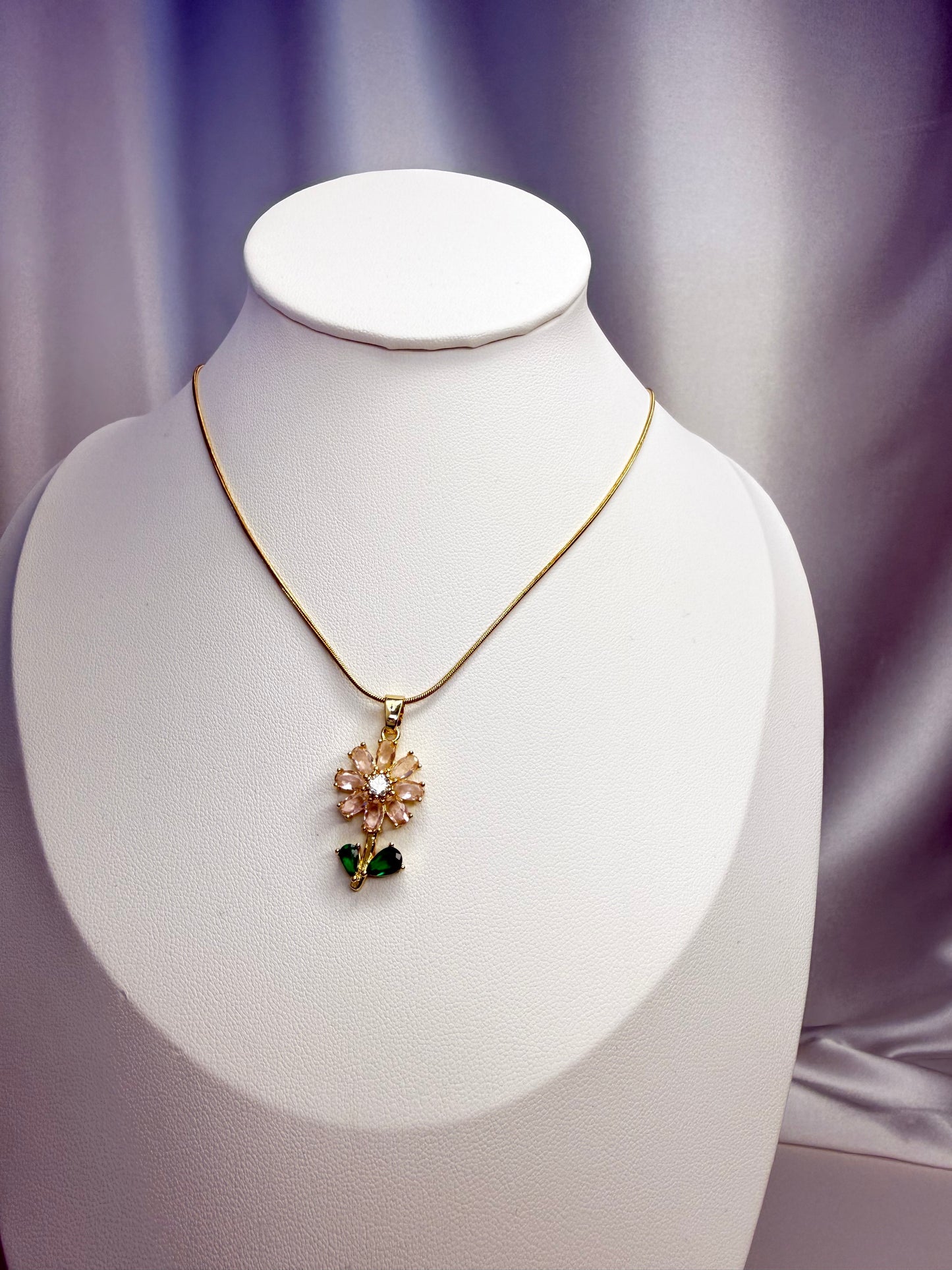 Radiant Flower Necklace