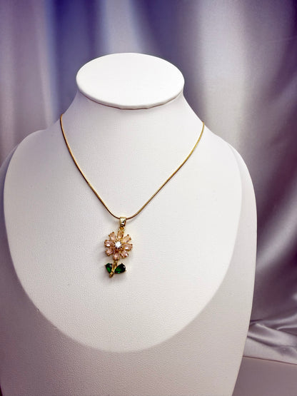 Radiant Flower Necklace