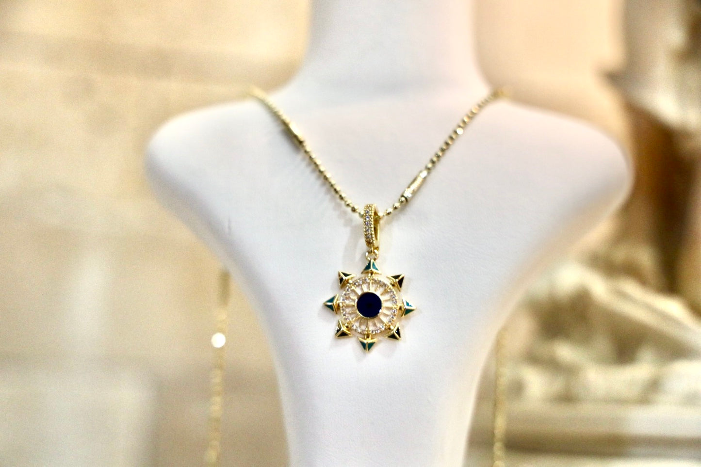 Golden Sun Necklace