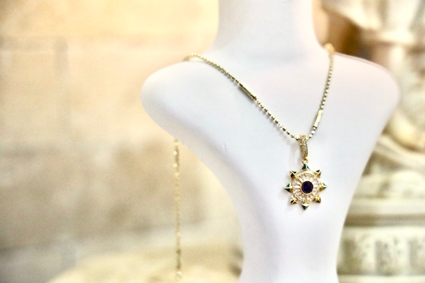 Golden Sun Necklace
