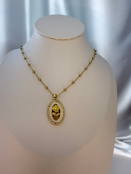 Golden Bloom Necklace