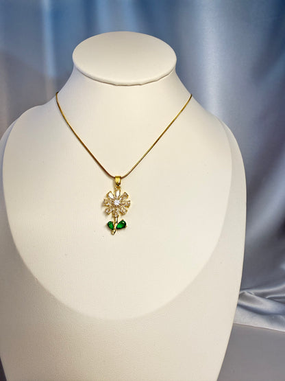 Radiant Flower Necklace