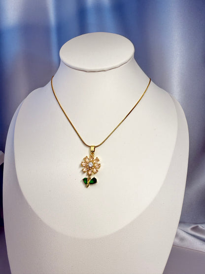 Radiant Flower Necklace