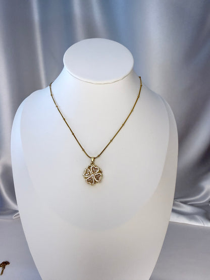 Shadow Bloom Necklace