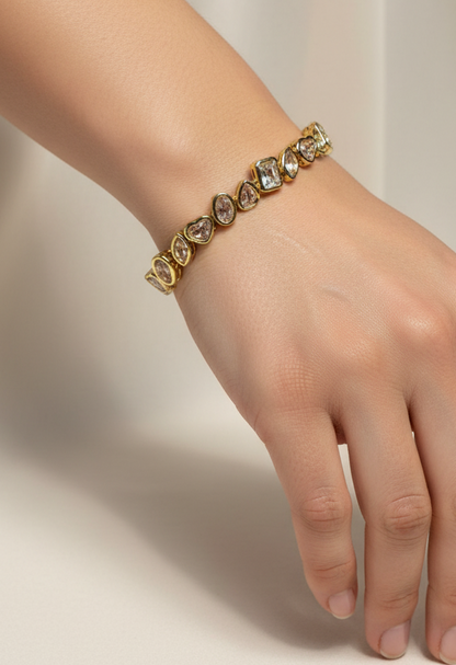 Royal Shapes Gold Bracelet