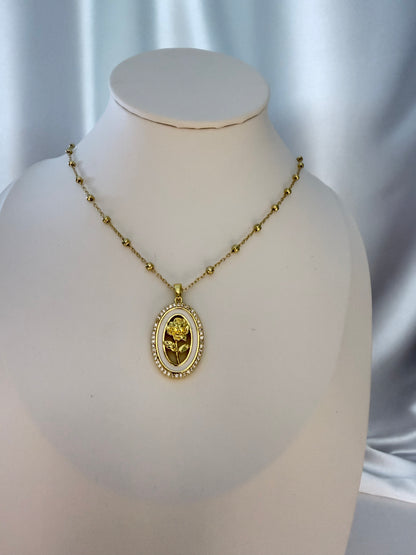 Golden Bloom Necklace