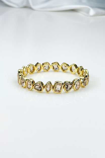 Royal Shapes Gold Bracelet