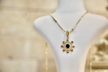 Golden Sun Necklace