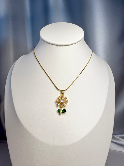 Radiant Flower Necklace