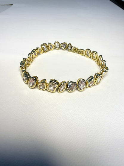 Royal Shapes Gold Bracelet