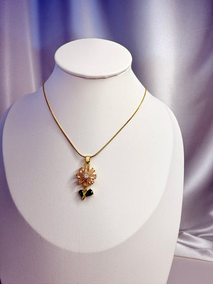 Radiant Flower Necklace