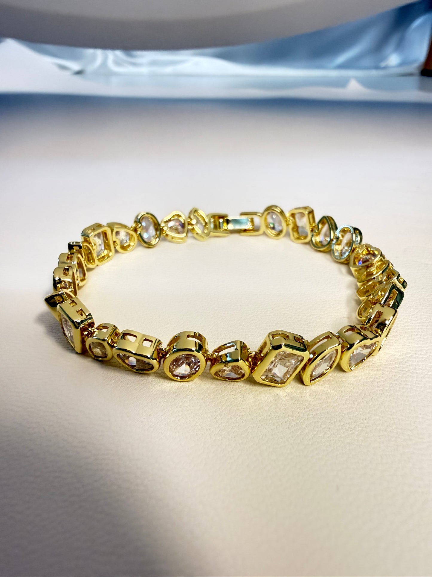Royal Shapes Gold Bracelet