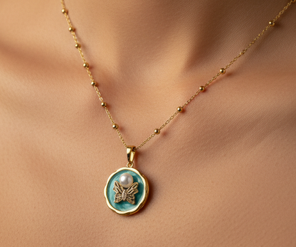 Elegant Butterfly Necklace