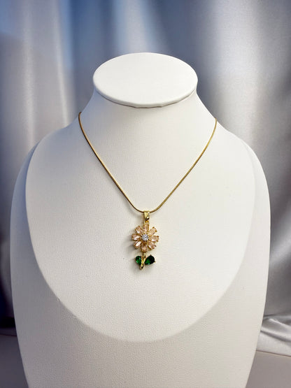 Radiant Flower Necklace