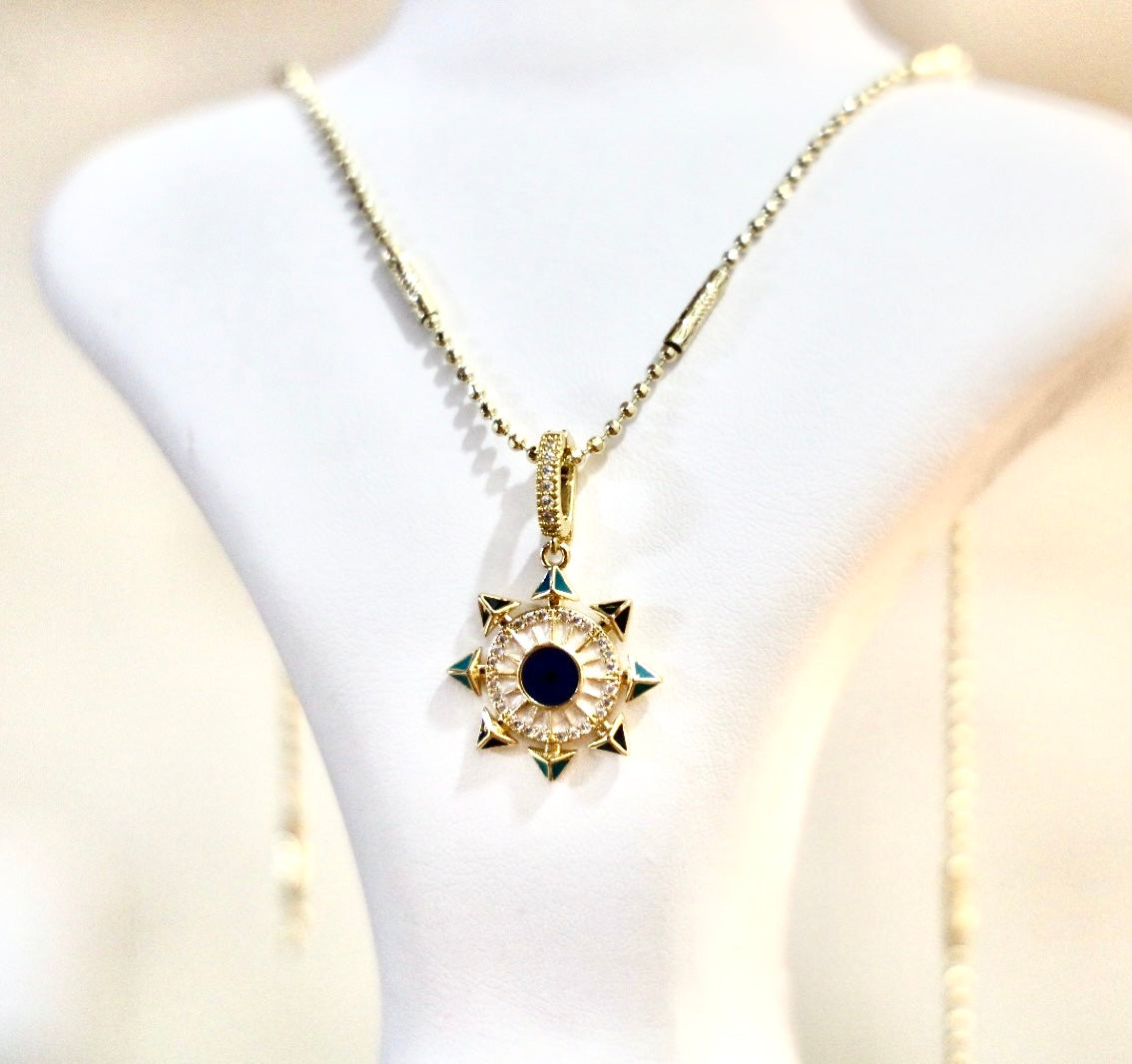 Golden Sun Necklace