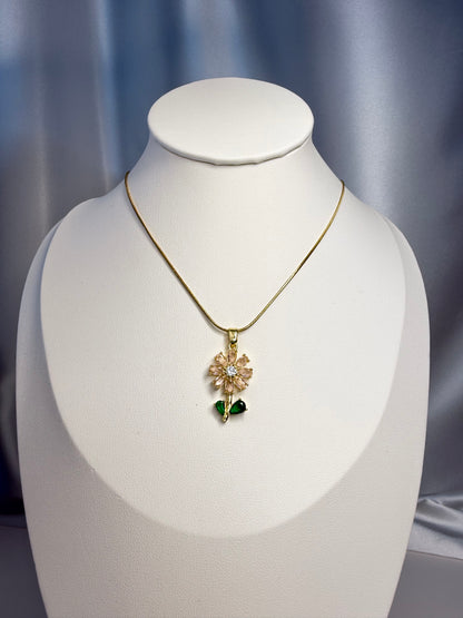 Radiant Flower Necklace