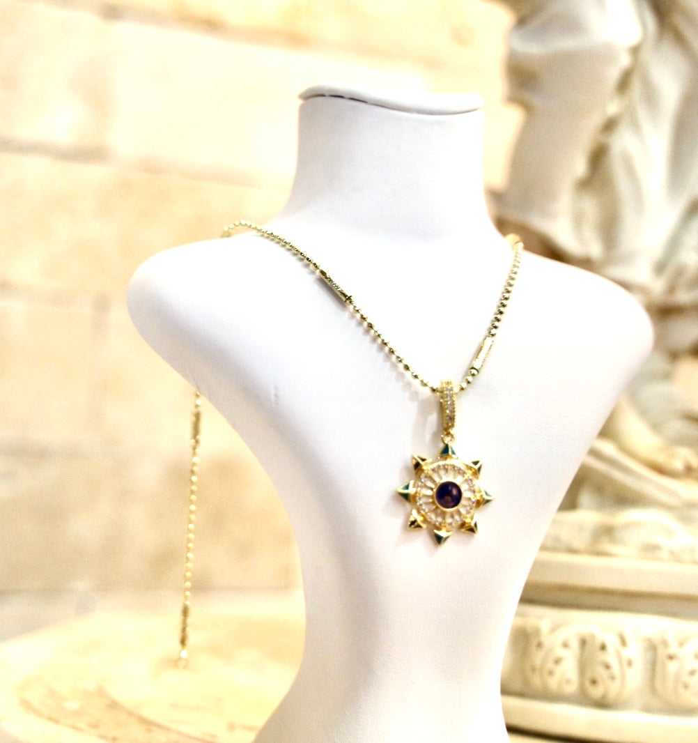 Golden Sun Necklace