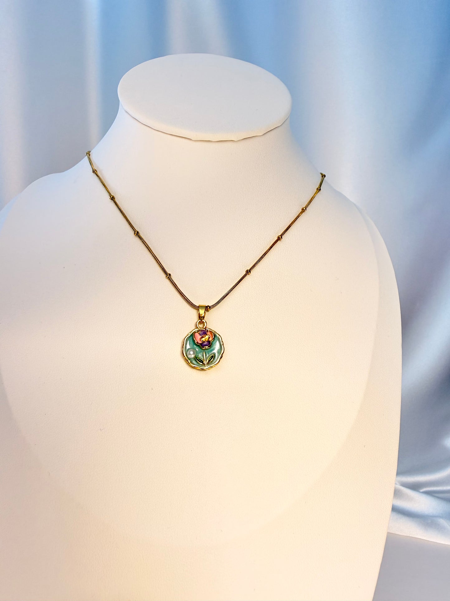 Pearl Butterfly Necklace