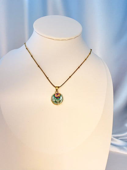 Pearl Butterfly Necklace