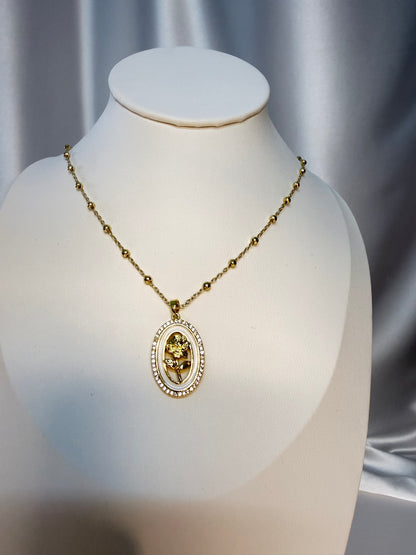 Golden Bloom Necklace