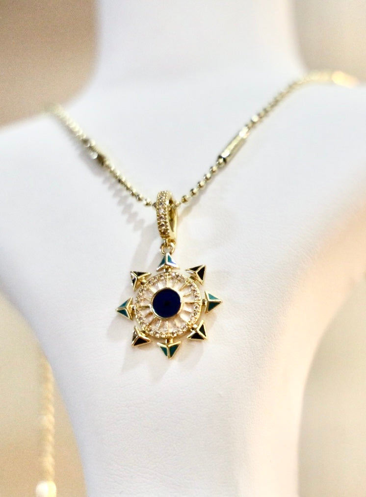 Golden Sun Necklace