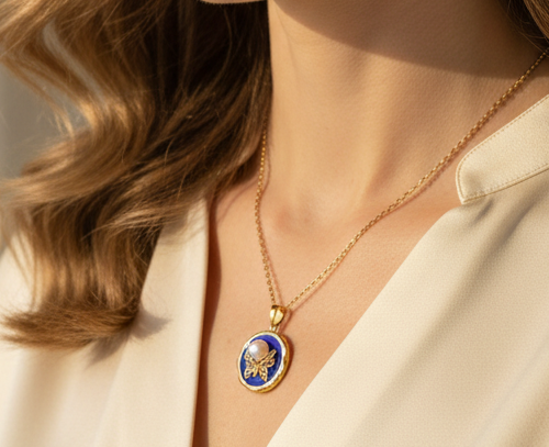 الفراشة واللؤلؤة