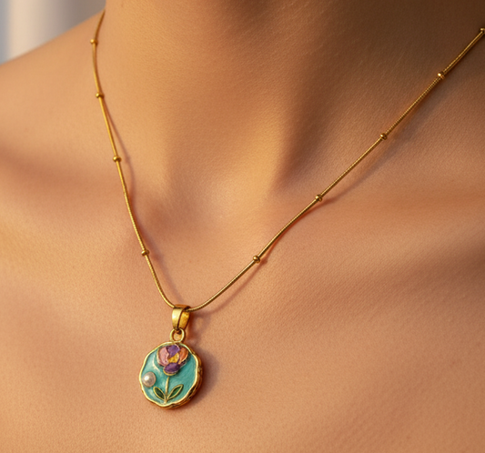 Pearl Butterfly Necklace